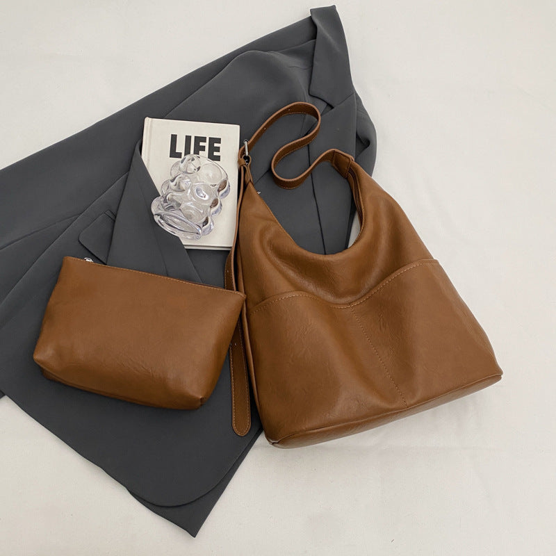 Women's Versatile Fashionable Large-capacity Shoulder Bag